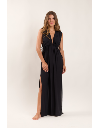 Black Long Dress Soleil