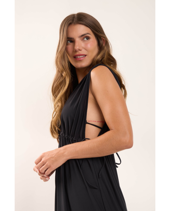 Black Long Dress Soleil