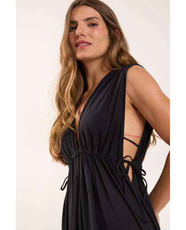 Black Long Dress Soleil