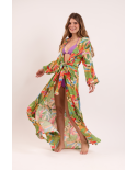 Tropical Long Dress Verona