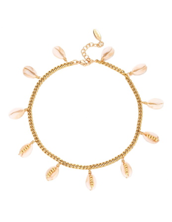 Ankle Bracelet Shalow Gold