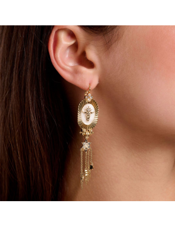 Earrings Altor White Hipenema 2