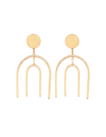 Earrings Kaldera Gold Hipenema