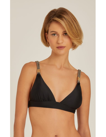 Top Black Triangle-Double-Rope