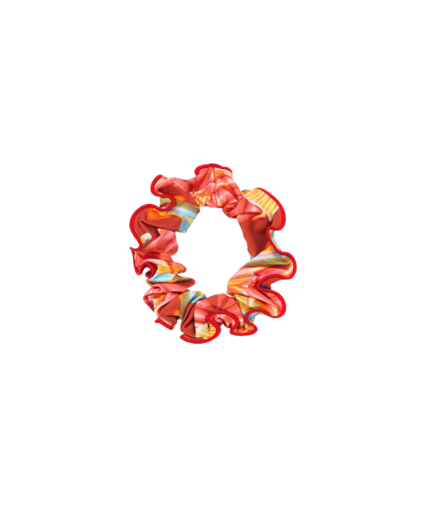 Sea-Bloom Scrunchie