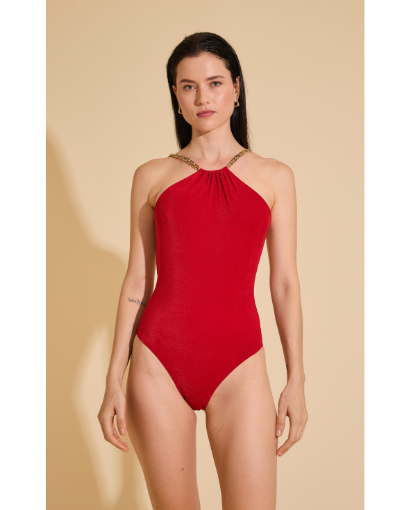 Persian Chain High-Neck Op