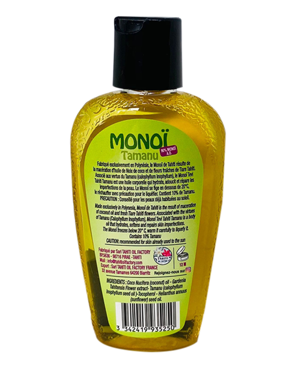 Tahitian Monoi And 100% Natural Tamanu Oil -...
