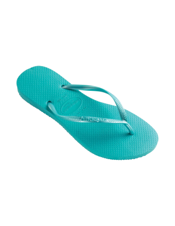 Chinelos Verde Água Da Havaianas. - Havaianas Slim Pool...