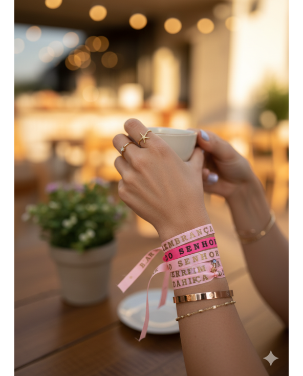 Fitinha Senhor Do Bomfim - Baby Rose