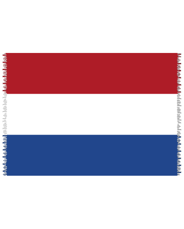 Fringed Pareo With The Dutch National Flag -...