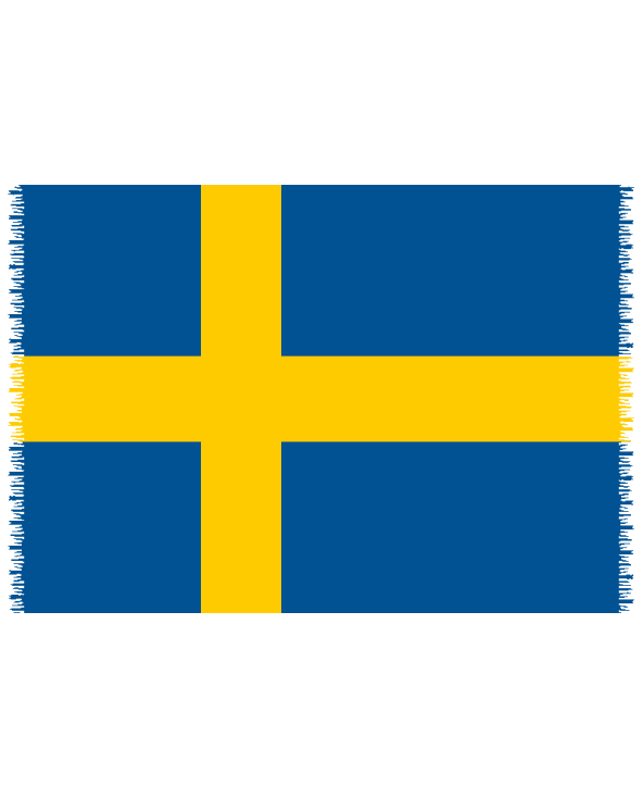 Pareo With The Swedish National Flag - Canga...