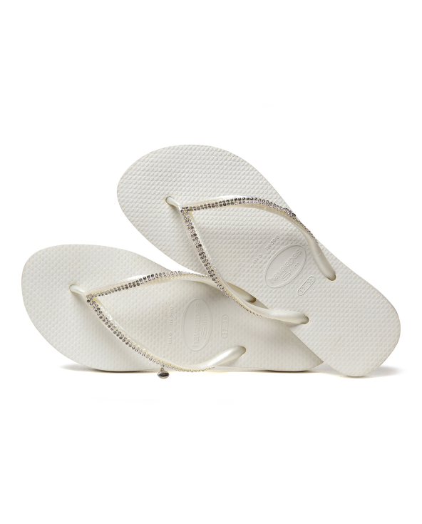 Vita Flip-Flops Med Swarovski Kristaller - Slim...