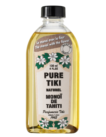 Traditional Tahitian Monoi With Flower, 100% Natural -...