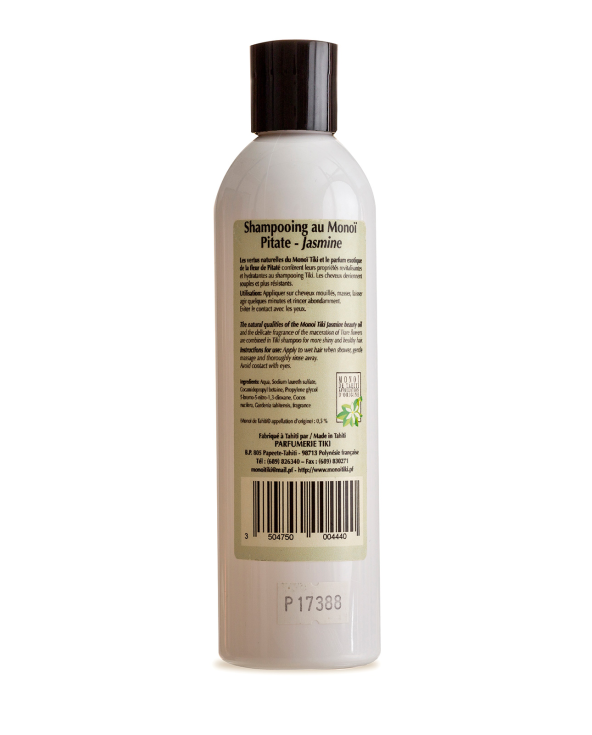 Shampoo With Monoï Extract, Tahitian Jasmin...