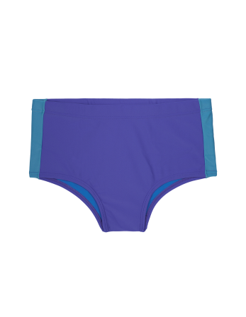 Calções De Banho Curtos Para Homem Em Azul Escuro/Claro -...