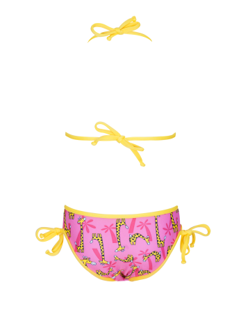 Rosa Baby-Badeanzug Mit Giraffen-Motiv - Girafinhas 2