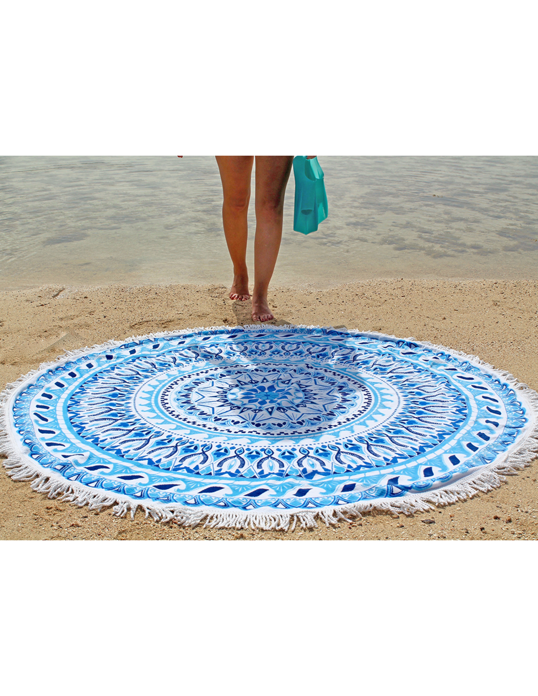 YOASOBI Beach Towel ビーチタオル 青 YOASOBI Online Store