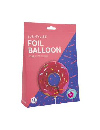 Donutförmiger Folienballon Am Stab - Balloon Donut