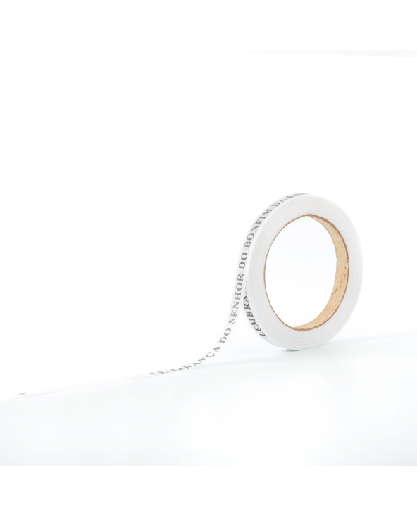 White&nbsp;Brazilian Roll Of Ribbon - Roller Bonfim...