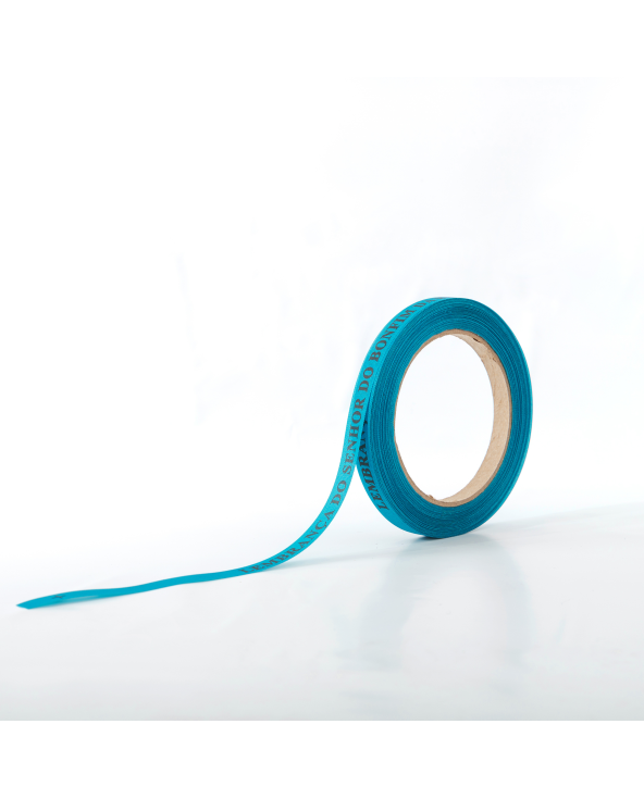 Blue Brazilian Roll Of Ribbon - Roller Bonfim -...