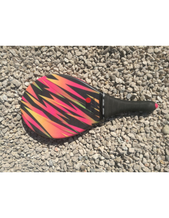 Frescobol Racket Colorful Graphics - Raquete Listrada