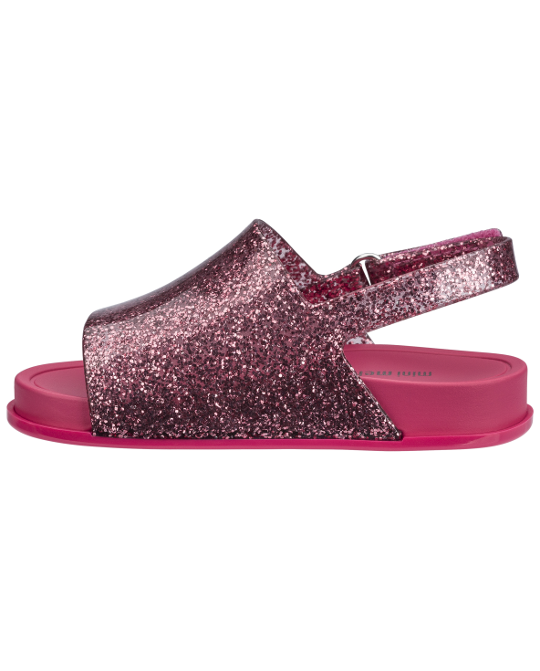 Baby Melissa Beach Slide Sandal Pink Glitter