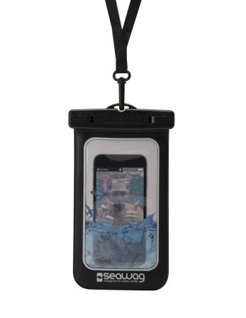Vandtæt Cover Til Smartphone Sort - Waterproof Case Black