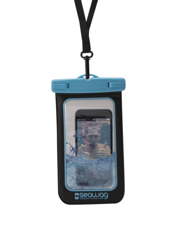 Bolsa Impermeável P/A Smartphone, Azul - Waterproof Case...