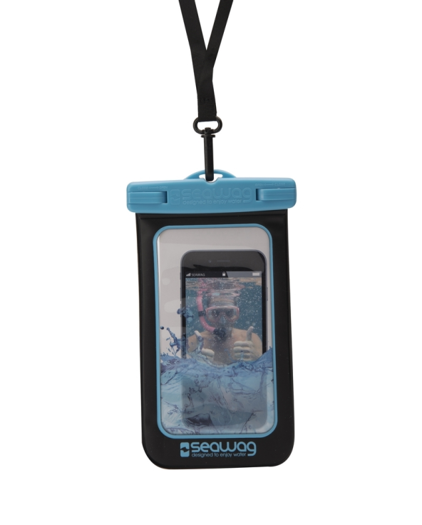 Bolsa Impermeável P/A Smartphone, Azul -...