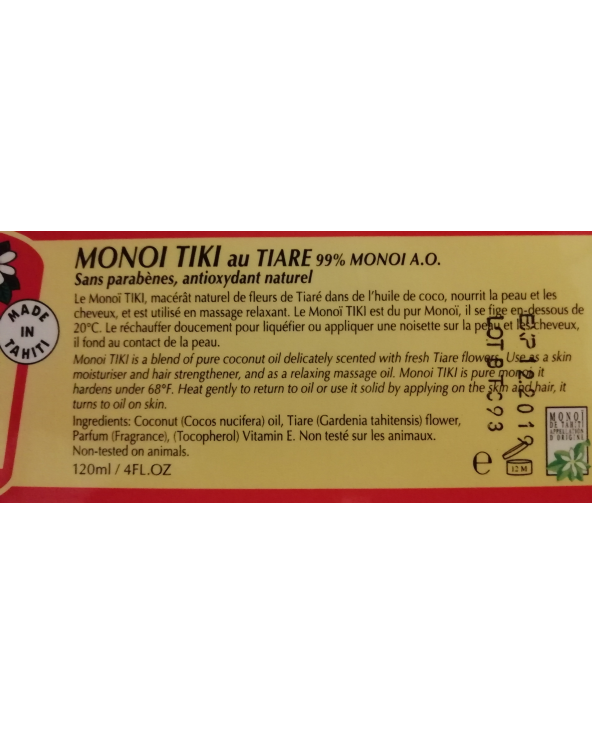 Olejek Monoi W Słoiku 120 Ml - Gardenia...