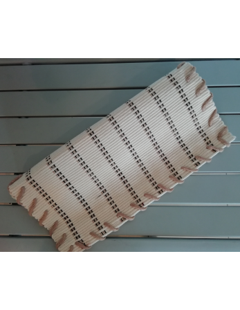 Set De Table Coton Beige Avec Fils Brillants - Jogo...