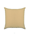 Recycled Cotton Beige Zipped Cushion Cover - Xingu Casal Bege