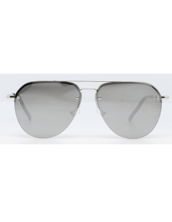 Silver Aviator Sunglasses - Maja Argent