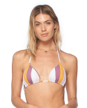 Colorful Striped Triangle Top - Top Sun Bands Basal Dolly