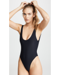 Black Swimsuit With Rainbow On The Back - Caraiva Rainbow Black