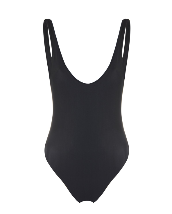 Black Swimsuit With Rainbow On The Back -...