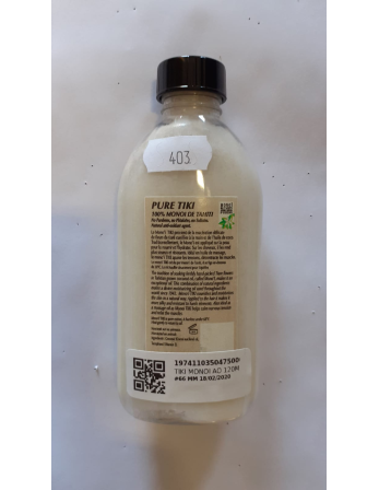 Pure Tahitian Monoi Oil Without Added Perfume 120Ml -... 2