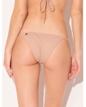 Tricolor Nude Pink Yellow Fixed Bikini Bottom - Bottom Triangulo Trocolor Classico