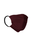 Maschera Barriera In Cotone Bordeaux Con Tasca Filtro - Face Mask Bbs20 - Filter Pocket