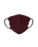 Máscara De Barrera De Algodón Burdeos Con Bolsillo De Filtro - Face Mask Bbs20 - Filter Pocket
