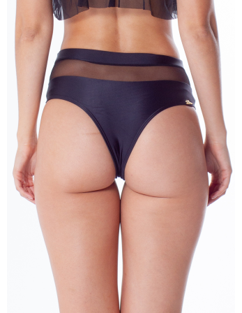 Bottom Cropped Tule Preto 2