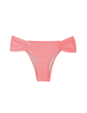 Pink Peach Fixed Bikini Bottom - Bottom Bella Bandeau