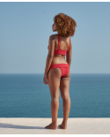 Bikini Brassière Luxe Rouge Larges Bretelles - V Bikini Red