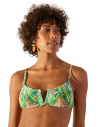 Colorful Printed Bralette Top - Top Show Waimea