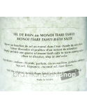 Koupelové Soli S Vůní Tahitských Květin Tiaré A Kokosu, 250G - Sels De Bain Tiki Coconut 250Grs