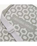 Funda Raqueta Frescobol Gris Con Estampado Geométrico - Ipanema Neoprene Bat Case Smoke