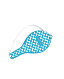Borsa Per Racchetta Frescobol Blu Con Motivo A Onde - Neoprene Bat Case Copacabana Sky Blue