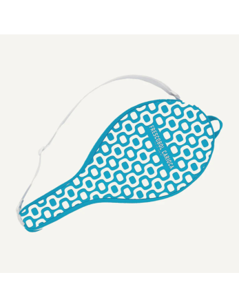 Hoes Voor Frescobol-Racket Geometrische Print/Blauw -...