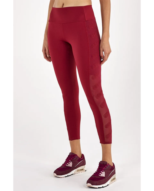 Legging Hyper Bordado Lateral Vermelho Power