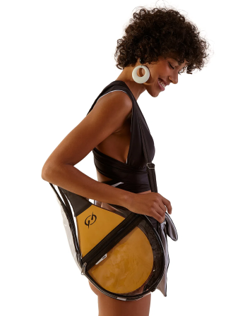 Hoes Voor Frescobol-Racket Doorzichtig/Zwart - Beach Bat... 2